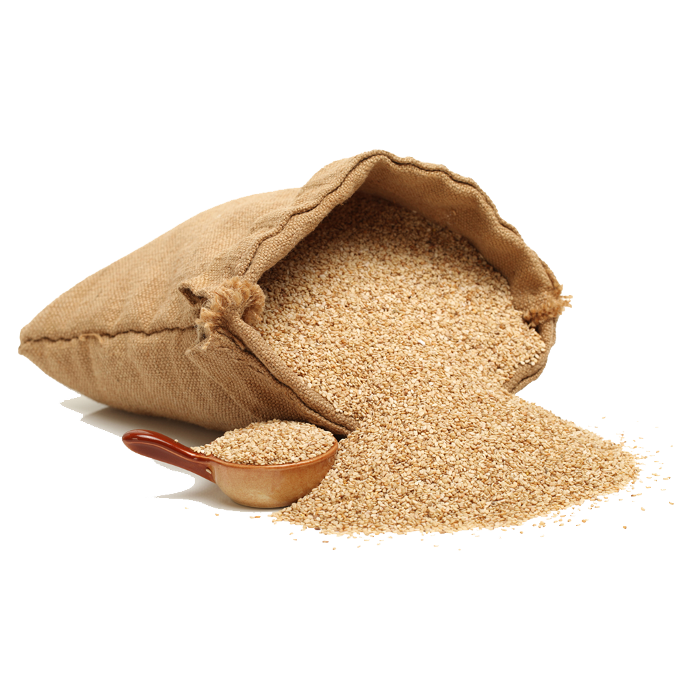 bulk sesame seed in bag